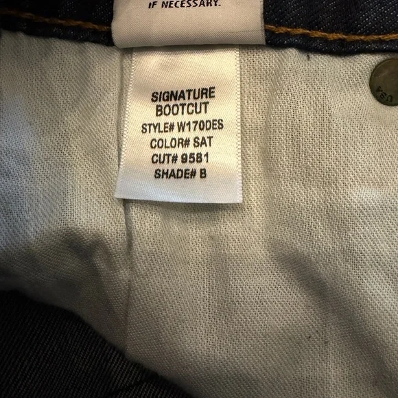 HUDSON | Signature Bootcut Jeans Denim Sz 26 - Picture 12 of 12